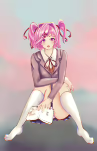 Page 258 of Doki Doki Literature Club Collection - preview thumbnail