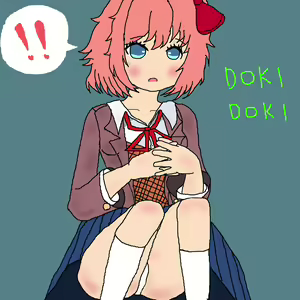 Page 259 of Doki Doki Literature Club Collection - preview thumbnail