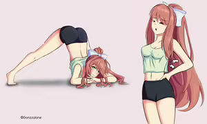 Page 313 of Doki Doki Literature Club Collection - preview thumbnail