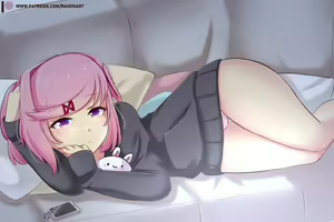 Page 381 of Doki Doki Literature Club Collection - preview thumbnail