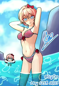 Page 385 of Doki Doki Literature Club Collection - preview thumbnail