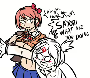 Page 403 of Doki Doki Literature Club Collection - preview thumbnail