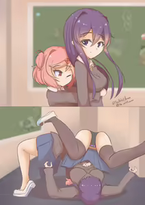 Page 489 of Doki Doki Literature Club Collection - preview thumbnail
