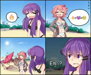 Page 5 of Doki Doki Literature Club Collection - preview thumbnail
