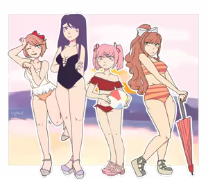 Page 525 of Doki Doki Literature Club Collection - preview thumbnail