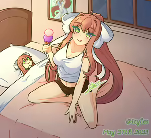 Page 582 of Doki Doki Literature Club Collection - preview thumbnail