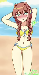 Page 583 of Doki Doki Literature Club Collection - preview thumbnail