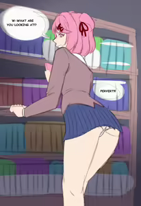 Page 589 of Doki Doki Literature Club Collection - preview thumbnail