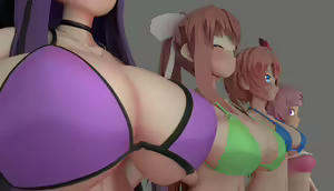 Page 702 of Doki Doki Literature Club Collection - preview thumbnail