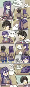 Page 74 of Doki Doki Literature Club Collection - preview thumbnail