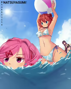 Page 843 of Doki Doki Literature Club Collection - preview thumbnail