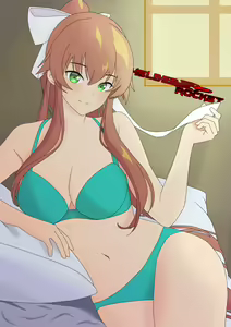 Page 104 of Doki Doki Literature Club Collection - preview thumbnail
