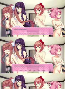 Page 199 of Doki Doki Literature Club Collection - preview thumbnail