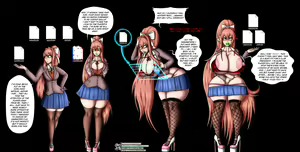 Page 370 of Doki Doki Literature Club Collection - preview thumbnail