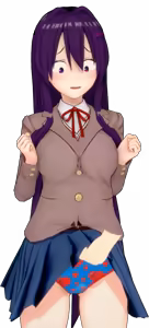 Page 411 of Doki Doki Literature Club Collection - preview thumbnail