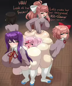 Page 524 of Doki Doki Literature Club Collection - preview thumbnail