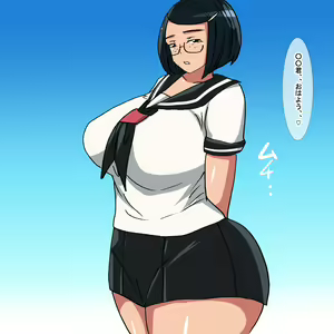 Page 3 of sf Muchimuchi Jimi Otaku Gakusei - preview thumbnail