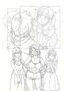 Page 224 of Dosukebe Bijin Yonshimai Harem ni Youkoso! - Welcome to the HAREM of the FOUR Beautiful and Slutty Sisters +  "Ueno Bijin Yonsihimai to Kazoku ni Narimashite" Ch. 1-5 Shitagaki Data - preview thumbnail