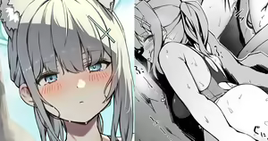 Mizugi Shiroko no Sensei Ipponzuri — hentai manga cover on Fhentai