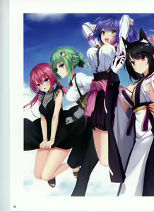 Page 11 of Tenshi Souzou RE-BOOT! Official Visual Fanbook - preview thumbnail