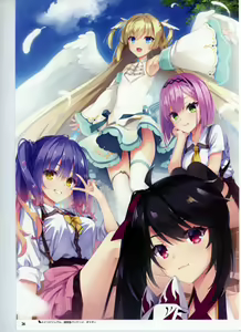 Page 27 of Tenshi Souzou RE-BOOT! Official Visual Fanbook - preview thumbnail