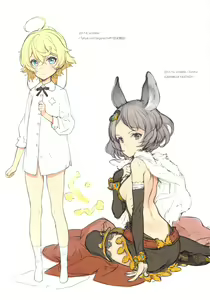 Page 244 of CHARACTER ILLUSTRATIONS SHOJOKISHIDAN 2008-2022 - preview thumbnail