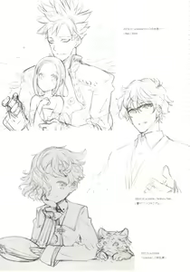 Page 246 of CHARACTER ILLUSTRATIONS SHOJOKISHIDAN 2008-2022 - preview thumbnail