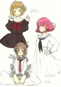 Page 252 of CHARACTER ILLUSTRATIONS SHOJOKISHIDAN 2008-2022 - preview thumbnail