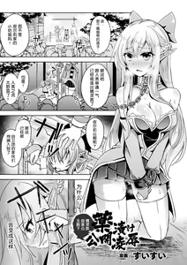 Ryouke no Ojou-sama Elf, Kusurizuke Koukai Ryoujoku | 精靈族良家公主殿下薬漬け公開陵辱 — hentai manga cover on Fhentai