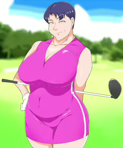 Page 81 of Kyonyuu no Kaa-chan to Iku! Kinshin Golf Lesson no Tabi - preview thumbnail