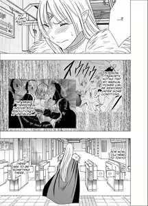 Page 57 of Isekai kara Yattekita Onna Maou-sama ga Manin Densha de Salaryman ni Chikan Sareru Hanashi - preview thumbnail