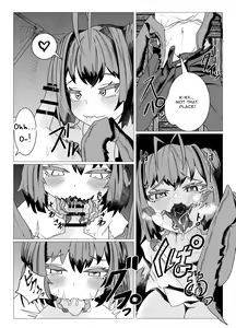 Page 12 of Kamakiri-chan wa Seiyoku to Shokuyoku ni Katenai | Mantis Girl Cannot Overcome Her Desire To Procreate & Feed - preview thumbnail