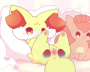 Page 2 of Fennekin animated - preview thumbnail