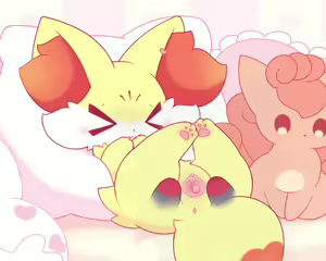 Page 3 of Fennekin animated - preview thumbnail