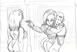 Page 439 of Dragon Ball - Android 18 - preview thumbnail