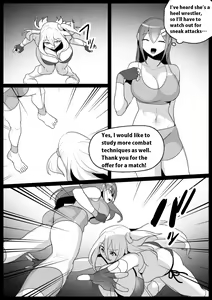 Page 3 of Girls Beat! Plus - Yuuna Hiiragi vs Saki - preview thumbnail