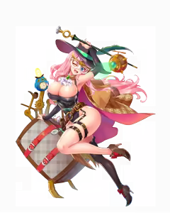 Page 124 of Project QT Character Art - preview thumbnail