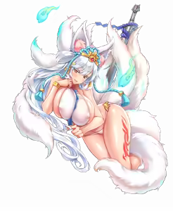Page 71 of Project QT Character Art - preview thumbnail