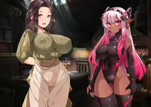 Page 199 of Futanari Dark Elf-gata Sexaroid-chan ni Gachi Koi Shite Shimatta Futa Les Onee-san no Ohanashi. - preview thumbnail