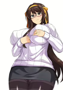 Page 318 of Muchimiya Haruhi no Konwaku + 2023 Haruhi Shien Site CG-shuu Soushuuhen - preview thumbnail