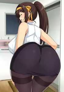 Page 387 of Muchimiya Haruhi no Konwaku + 2023 Haruhi Shien Site CG-shuu Soushuuhen - preview thumbnail