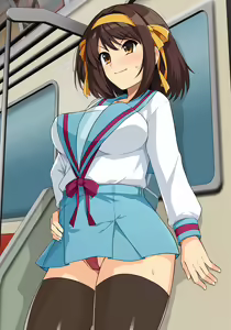 Page 589 of Muchimiya Haruhi no Konwaku + 2023 Haruhi Shien Site CG-shuu Soushuuhen - preview thumbnail