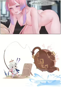 Page 51 of Flustered Kokomi | Взволнованная Кокоми - preview thumbnail