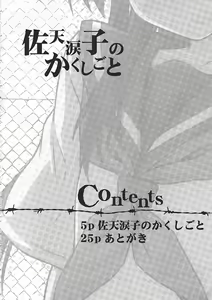 Page 3 of Saten Ruiko no Kakushigoto - preview thumbnail