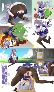 Page 2 of 《转生宝箱怪的提瓦特人生》＃1·刻晴篇▼Fanbox - preview thumbnail