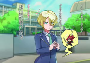 Page 8 of Otokonoko to xx No. 5 Kinpatsu Seijun na Tenkousei Hen - preview thumbnail