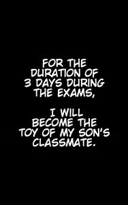 Page 9 of My Mother Will Be My Classmate's Toy For 3 Days During The Exam Period - Chapter 1 Asami Arc - preview thumbnail