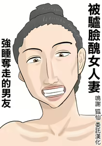 Umadzura Busu Hitodzuma ni Netorareta Kareshi | 被驢臉醜女人妻強睡奪走的男友 — hentai manga cover on Fhentai