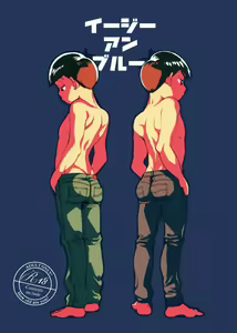 Easy and Blue - hentai manga cover image