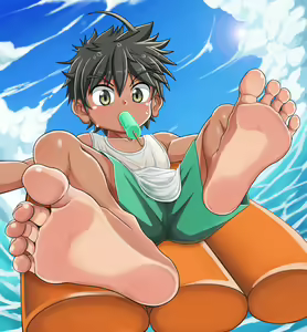 Page 16 of Zansho Mimai - Umi de Ice Tabeteru Ko - preview thumbnail